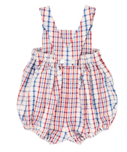 Load image into Gallery viewer, Samprey Sunsuit - Sewanee Seersucker

