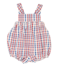Load image into Gallery viewer, Samprey Sunsuit - Sewanee Seersucker
