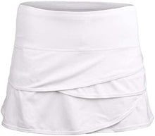 Load image into Gallery viewer, Scalloped Tennis Skirt - White
