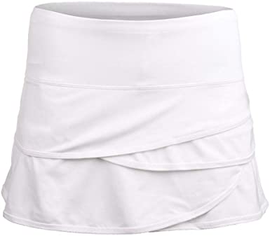 Scalloped Tennis Skirt - White