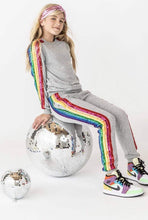 Load image into Gallery viewer, Sequin Rainbow Track Suit
