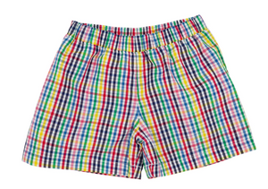 Shelton Shorts - Paint Set Plaid