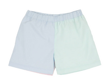 Load image into Gallery viewer, Shelton Shorts - Colorblock Blue, Pink, Seafoam
