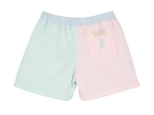 Load image into Gallery viewer, Shelton Shorts - Colorblock Blue, Pink, Seafoam
