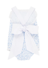 Load image into Gallery viewer, Sisi Sunsuit - Greenbriar Garden With Worth Avenue White
