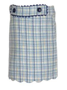 Britton Skirt - Jacquard Plaid