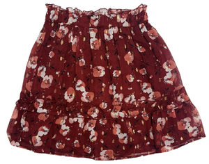 Rosewood Flower Dot Skirt