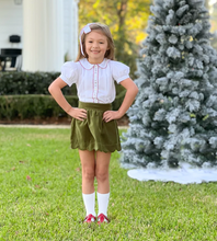 Load image into Gallery viewer, Vintage Blouse With Holly &amp; Amanda Velvet Skirt
