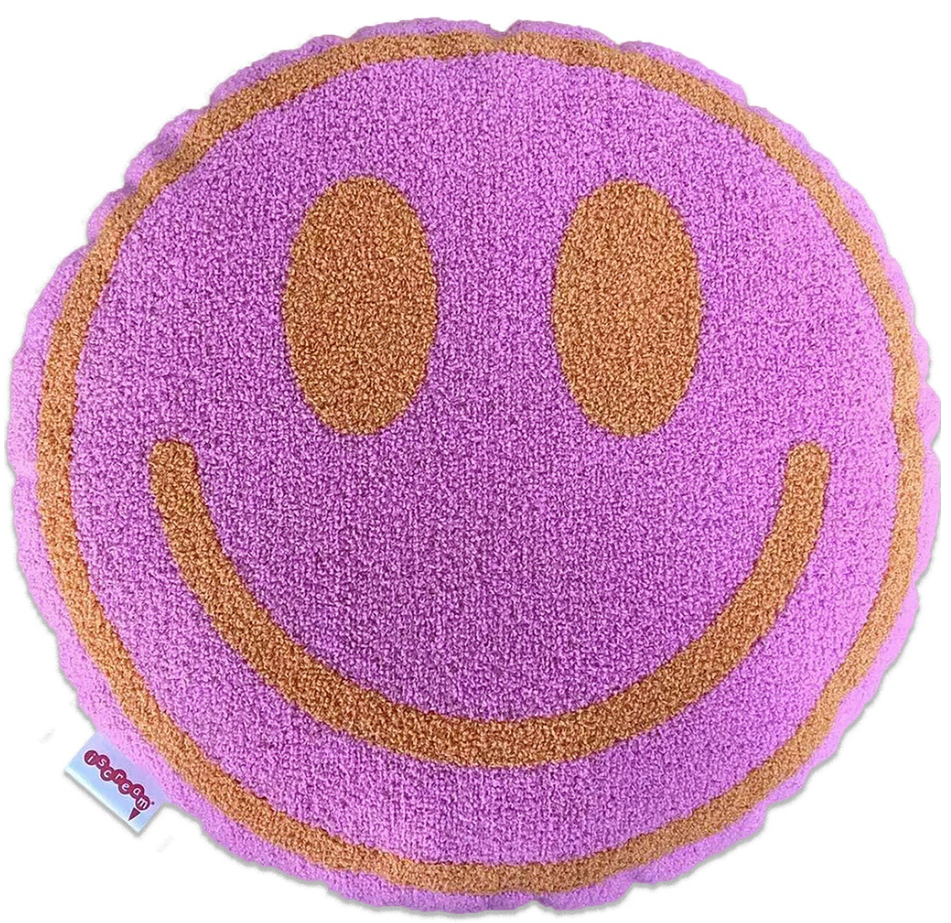 Happy Face Chenille Plush