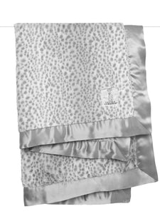 Luxe Snow Leopard Blanket