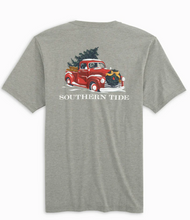 Load image into Gallery viewer, Heather Quarry Short Sleeve Snowy Truck Tee
