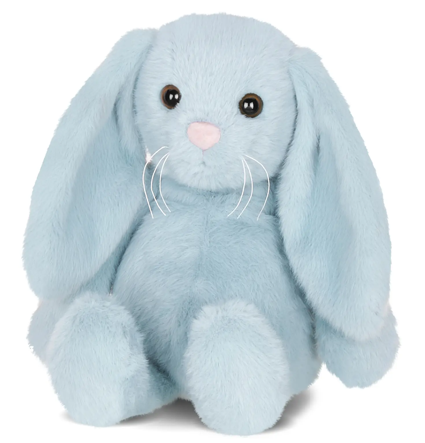 Snuggle Bunny Blue Plush Bunny