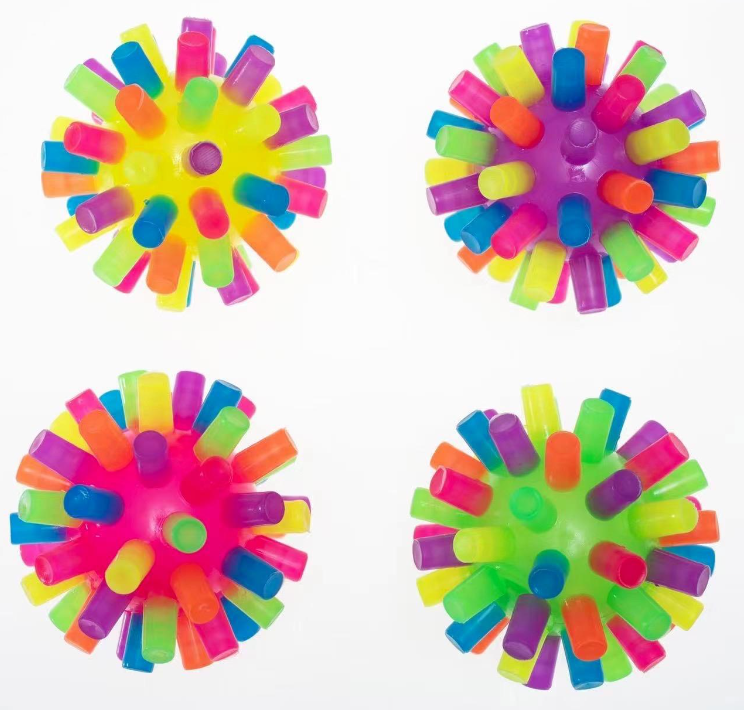 Extra Large Light Up Spikey Ball - Assorted