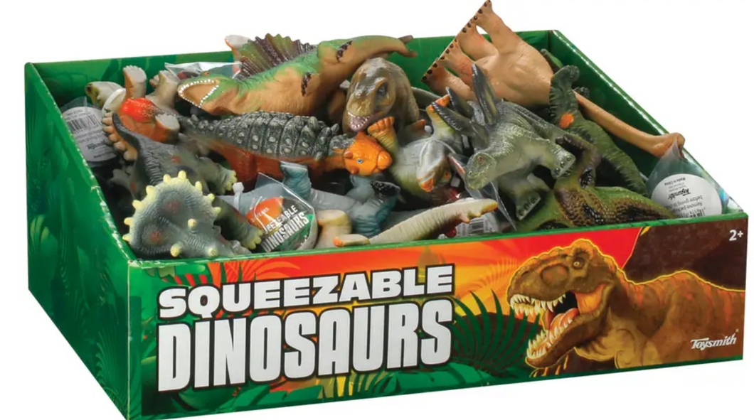 Squeezable Dinosaurs