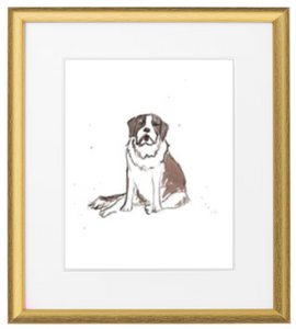 Puppy Dog Prints - Framed