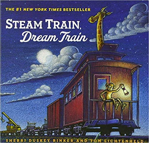 Steam Train Dream Train Board Book