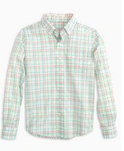 Load image into Gallery viewer, Sun Baked Sand Long Sleeve Intercoastal Hartford Plaid Sportshirt
