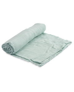Deluxe Cotton Swaddle - Surf