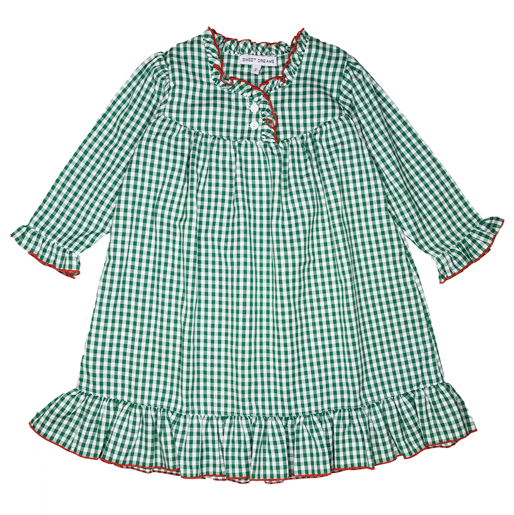 Green Gingham Gown