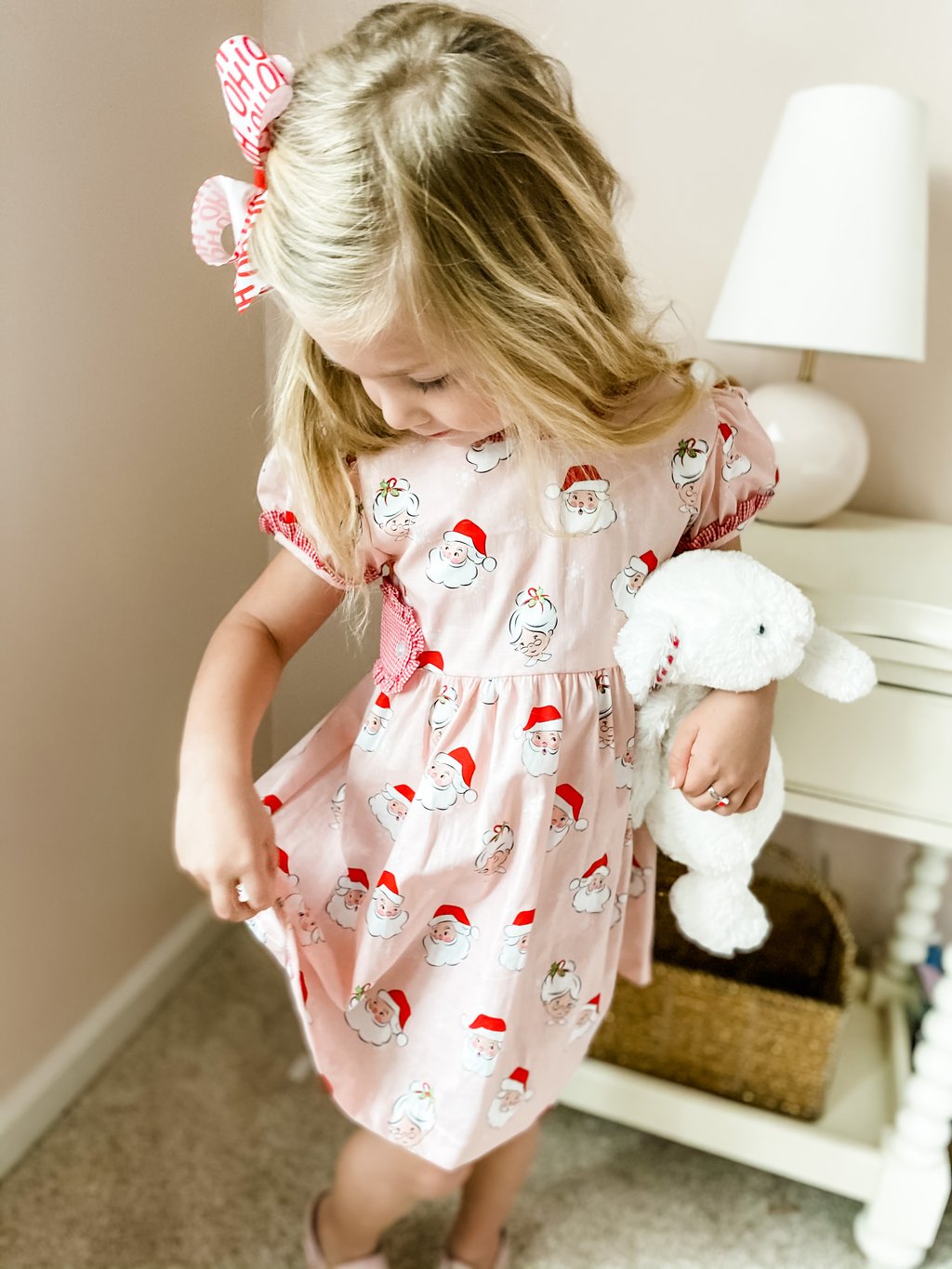 Tabitha Tab Dress - Santa