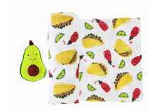 Load image into Gallery viewer, Taco Swaddle And Rattle
