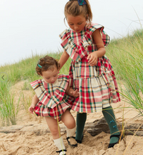 Load image into Gallery viewer, Raphaela Bubble - Holiday Tartan
