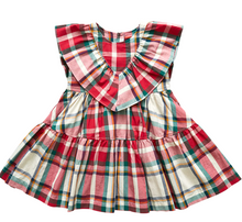 Load image into Gallery viewer, Raphaela Dress - Holiday Tartan
