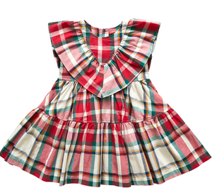 Raphaela Dress - Holiday Tartan