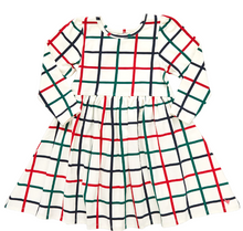 Load image into Gallery viewer, Organic Steph Dress - Holiday Tattersall
