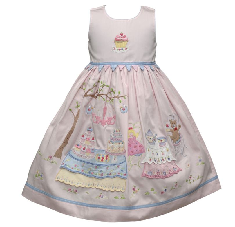Teddy Bear Tea Party Dress Belles & Beaux Teddy Bear Tea Party Dress Belles & Beaux