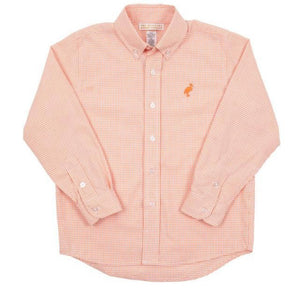 Dean's List Dress Shirt - Tega Cay Tangerine