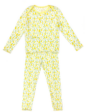 Load image into Gallery viewer, Tegan Lemon Print Pajama Set
