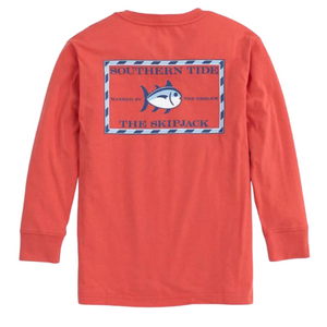 Terracotta Long Sleeve Skipjack T-Shirt