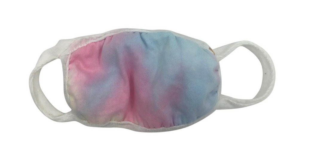 Tie Dye Pastel Face Mask