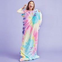 Load image into Gallery viewer, Swirl Tie Dye Sleeping Bag
