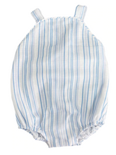 Load image into Gallery viewer, Tighe Bubble Blue Stripe Gauze
