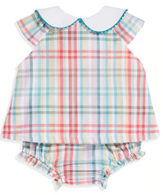 Load image into Gallery viewer, Toulouse Bloomer Set - Island Check

