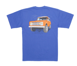 Truckin SS Tee Shirt - Bay Blue