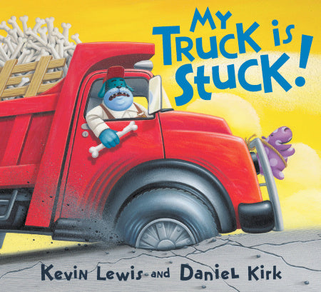 My Truck Is Stuck - Board Book