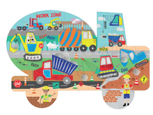 Load image into Gallery viewer, Forty Piece Construction "Truck" Jigsaw Puzzle
