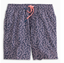 Load image into Gallery viewer, True Navy Coral Life Swim Trunk
