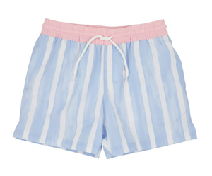 Turtle Bay Swim Trunks - Sea Wall Stripe