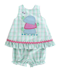 Load image into Gallery viewer, Turtle Tower Angel Dress With Bloomer
