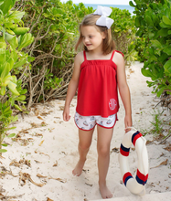 Load image into Gallery viewer, Pima Lainey's Little Top - Rosemary Red
