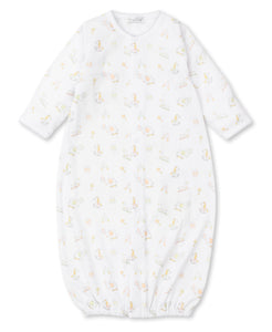 Baby ABCs Print Converter Gown