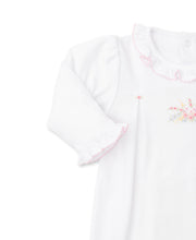 Load image into Gallery viewer, Premier Spring White With Pink Hand Embroidered Sack
