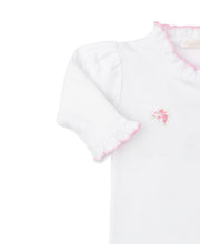 Load image into Gallery viewer, Rosettes Embroidered Footie

