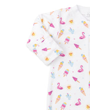 Load image into Gallery viewer, Summer Vibe Zippered Footie

