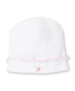 Rosettes Embroidered Hat