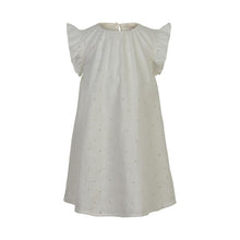 Load image into Gallery viewer, White Embroidered Dots Dress
